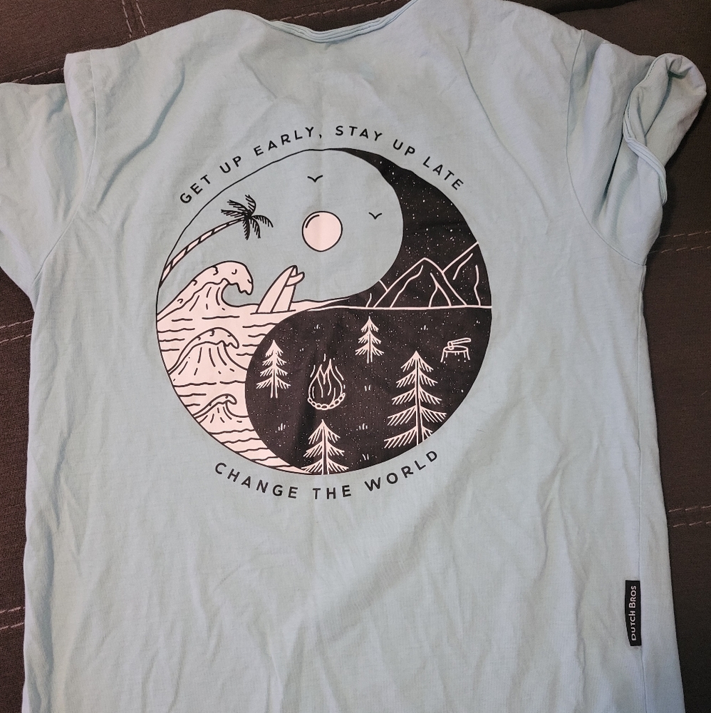 Dutch bro baby blue T shirt
